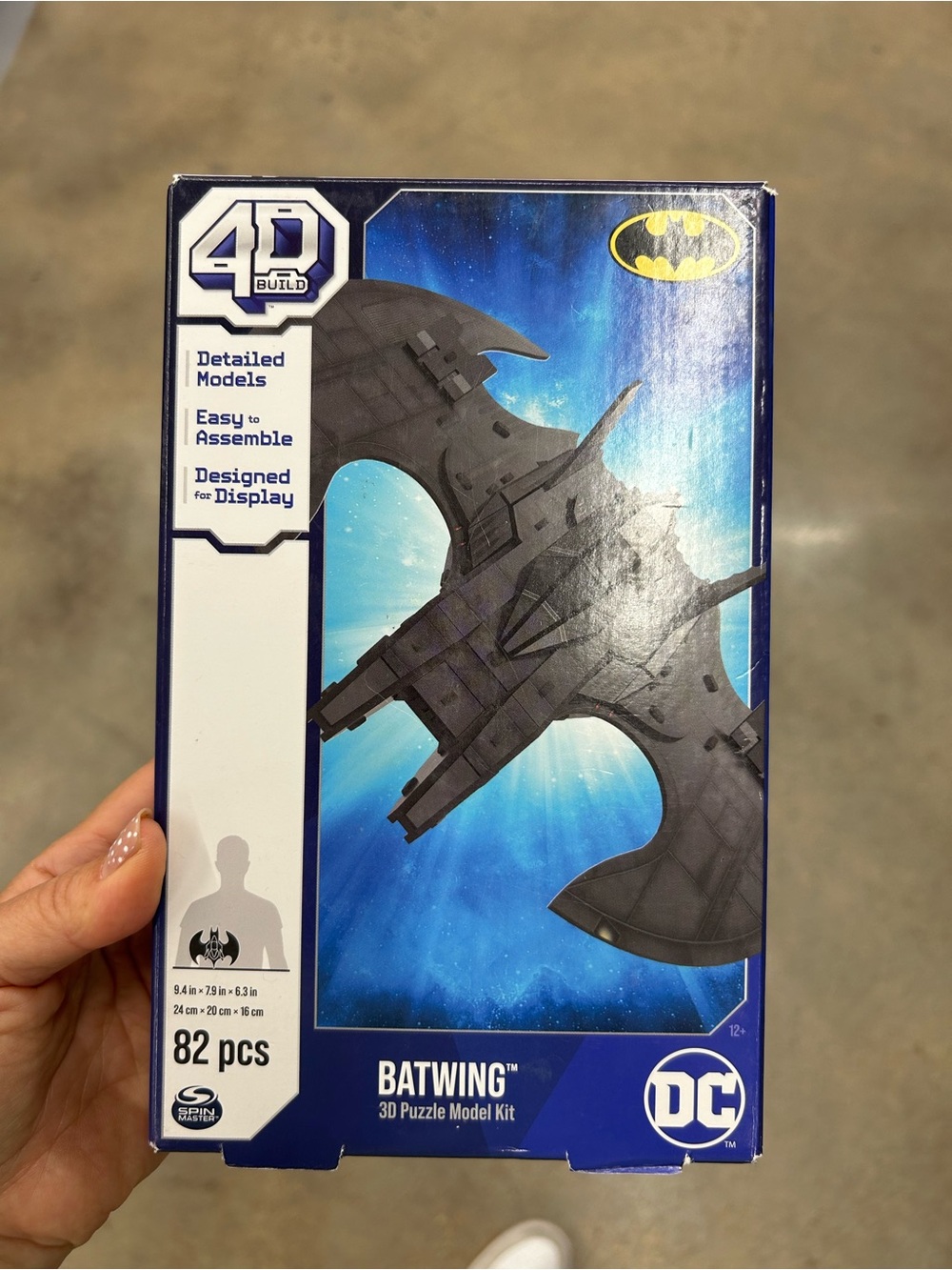 Limited edition DC Comics Batwing 82pcs 3D puzzle model kit